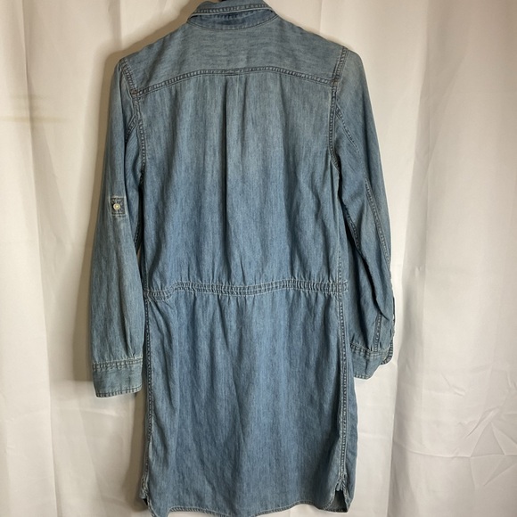 Lauren Ralph Lauren denim dress 4 - Picture 9 of 10